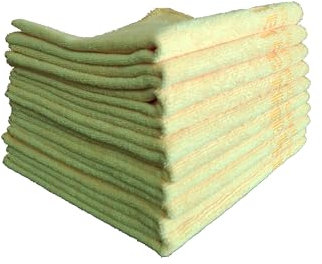 Gali S.L. Suministro Hotelero Bayeta Microfibra Grande 40x40 CM en Color Azul, Verde, Amarilla y Negro (Amarillo)