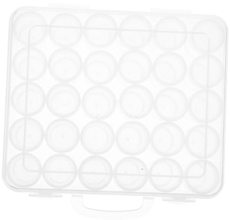 ibasenice Kunststoff-aufbewahrungsbox Mit Deckel Für Samen Kleine Reisebehälter Samenbehälter Gartenaufbewahrungsbox Transparent Robust Vielseitig Einsetzbar