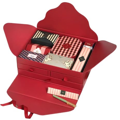 2025 Cancelleria Calendario 'Avvento Natale - per scrapbooking 24 giorni - Matite Avvento conto alla rovescia Calendario - Per progetti creativi studenti insegnanti casa scuola ufficio