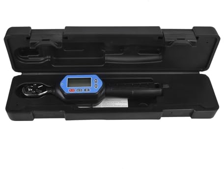 YFDGD Cacciavite Dinamometrico Chiave Dinamometrica Digitale Con Indicazione LED E Tracciamento Del Picco, Attacco Quadro Cicalino Preciso Accurato(EWM-60)