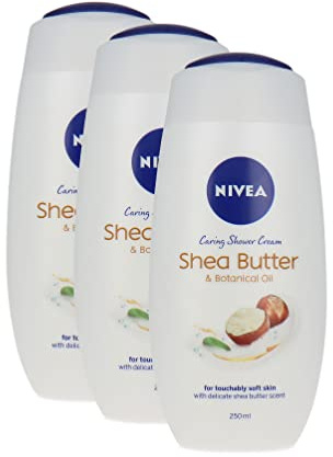 Nivea Duschgel - Shea Butter & Botanical Oil - 3er Pack (3 x 250ml)