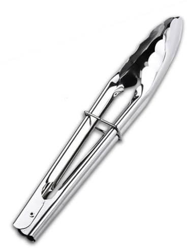 Kitchen Tongs Stainless Steel Carpet Tongs Non Stick for Buffet Grill Party (7)