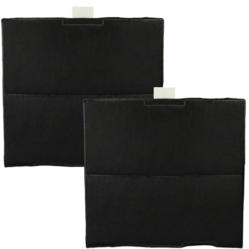 vhbw 2x Aktivkohlefilter Ersatz für Siemens LZ52250 | LZ52251 für Dunstabzugshaube - 23,5 x 22 x 2 cm