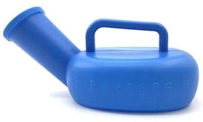 Urinflasche Für Männer Urinal Pinkelflasche Tragbare Toiletten-Urinale Spill Proof Urinal Bottle Unterwegs Urinbeutel Auslaufsicheres-Urinal Erwachsene Nachttopf Krankenhaus Outdoor Auto Camping Notfa