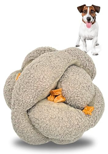 FELLBUDDY Schnüffelball für Hunde Intelligenzspielzeug für Hunde - interaktives Hundespielzeug für Beschäftigung Hunde - Hundespielzeug Intelligenz