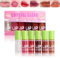 Lot de 6 gloss à lèvres, à l'huile à lèvres, hydratant et hydratant, à l'huile pour les lèvres, brillance intense et jusqu'à 12 heures, hydratation longue durée, semblable à de la gelée