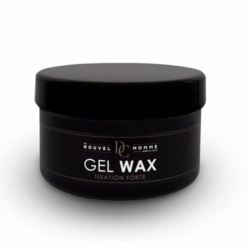 Le Nouvel Homme D.C-Gel cheveux wax-Fixation Forte-Tenue longue durée-Hydratation Cheveux-Anti résidus-Pour tous types de cheveux-500 ML-Qualité professionnelle-Fabriqué en France