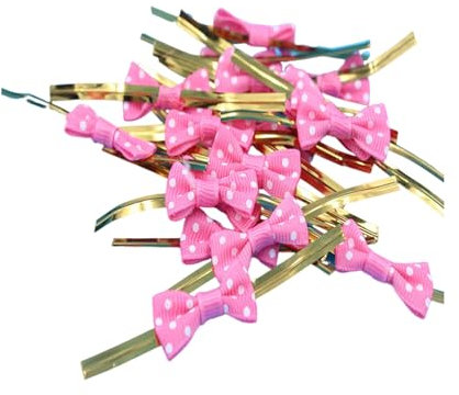 QOKLIYUI Sujetador de Pajarita de Alambre Dorado, 100 Uds. para Bolsas de Dulces en Festivales, Bodas, 100 Uds., Lazos metálicos de Aluminio, Reutilizables, Rosa 100 Piezas