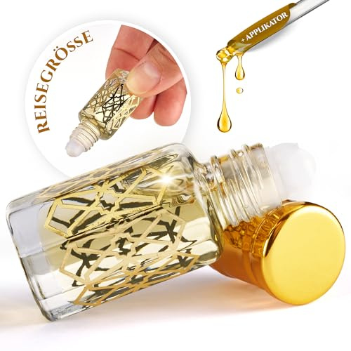 El-Musc - 6 ml de aceite perfumado #9 – Misk Musk Perfume Perfume Colección Tahara (vainilla)