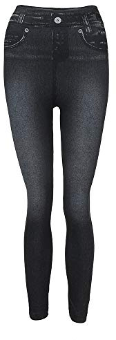 Kurviga sommarjeans för dam - smala byxor för dam lätta och långa leggings push-up fot tajta byxor med ventilerande jeansbyxor kurviga passform mode cigarett smal figur, Svart, XXL
