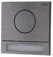 Gira Türstationsmodul 5565920 Edelstahl System 106 Funktionsmodul für Türkommunikation 4010337022480