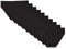 Amazon Essentials Braguita de bikini de algodón (disponible en tallas grandes) Mujer, Pack de 10, Negro, 40