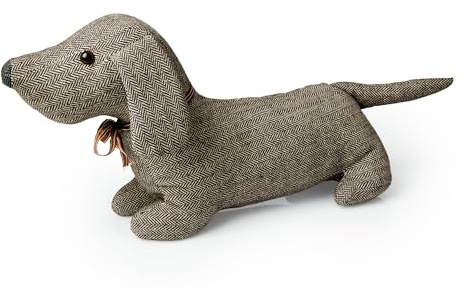 Blue Canyon Fermaporta Jack The Dog - Imbottito di Sabbia, Pesante Con Animali, 1 kg - Elegante Decorazione per la Casa, Giocattolo per Bambini