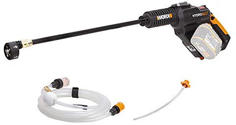 WORX Idropulitrice Hydroshot WG630E.9 a Batteria 20V Portatile Brushless Senza Batteria e Caricatore