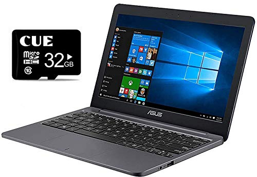 ASUS VivoBook L203MA Laptop, 11.6” HD Display, Intel Celeron N3350 Processor, 4GB RAM, 64GB Storage, USB-C, Windows 10 Home in S Mode, Up to 10 Hours Battery Life, One Year Microsoft 365, L203NA-DS04