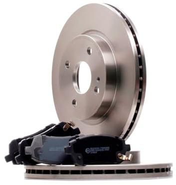 RIDEX Bremsenset Vorne 258mm Bremsscheiben und Bremsbeläge Belüftet