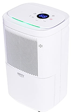CAMRY CR 7851 Luftentfeuchter mit LCD-Anzeige, 10L, Kompressorlufttrockner mit 4 Modi, Raumentfeuchter mit Feuchtigkeitskontrollleuchte, 24h-Timer