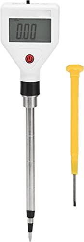 Tester Ec del suolo, Tester di conducibilità del suolo, Misuratore di umidità del suolo, Tester Ec del suolo Lcd trasparente Risposta rapida ad alta precisione Piccola conducibilità del suolo durevole