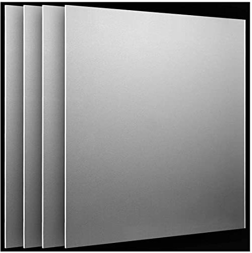 1 st akrylskiva frostad på båda sidor Matt organisk plastskiva DIY Panelskyltar Handgjord dekor, 100 mm x 300 mm x 4 mm