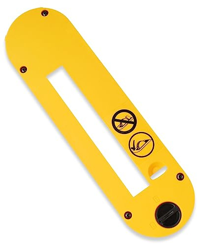 Dado Throat plate Fits for DEWALT 10 inch Table Saw (DWE7402DI DWE7490 DWE7491 DWE7491RS DWE7492)