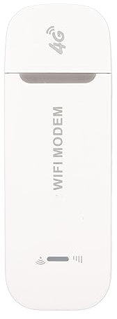 Hotspot WiFi Mobile, Router WiFi Portatile Wireless USB 4G LTE, Dongle WiFi Tascabile Ad Alta velocità da 150 Mbps con Slot per Scheda SIM, Condivisione Fino a 10 Utenti Wi-Fi