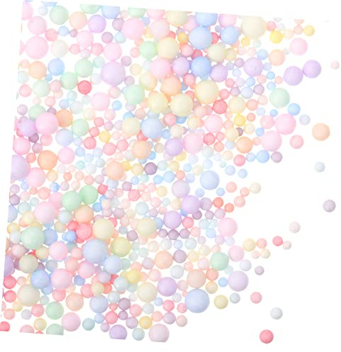 ABOOFAN 2bolsas Balones De Espuma Para Hacer Tú Mismo Cuentas De Colores y Accesorios Para Decorar y Proteger