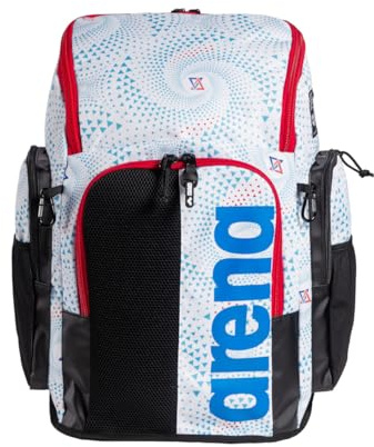 Arena Rucksack Spiky III Backpack 45 Allover 006272 Fireflow-White One Size