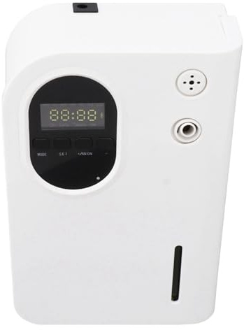 2024 Update Duftdiffusor für Zuhause, Hotel Aroma Diffusor für ätherische Öle 160 Ml, Wasserloser Aromatherapie Diffusor, Abdeckung Bis zu 300-600 m³ (weiß)