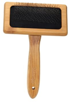 BESPORTBLE Wooden Comb for Pet Hair Needle Comb Pet Grooming Tool Dematting Brush Dander Remover