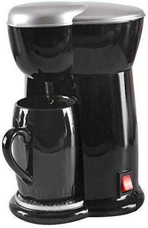 Machine à Café Machine à Café, Mini Machine à Café une Tasse Machine à Expresso Maison Électrique Machine à Café Automatique, Compatible avec le Bureau à Domicile Intéressant, HUANGHAIQIU