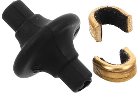 NOLITOY Bottone Kisser per Tiro con Punti di Incocco per Corde di Archi Bottone per Tiro con con Clip di Ancoraggio in Rame Ausilio per Precisione