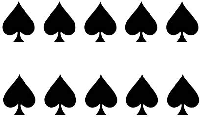 10 x Spades Semi Permanent Tattoo Waterproof Lasts 1-2 weeks ace of spades card suits symbol