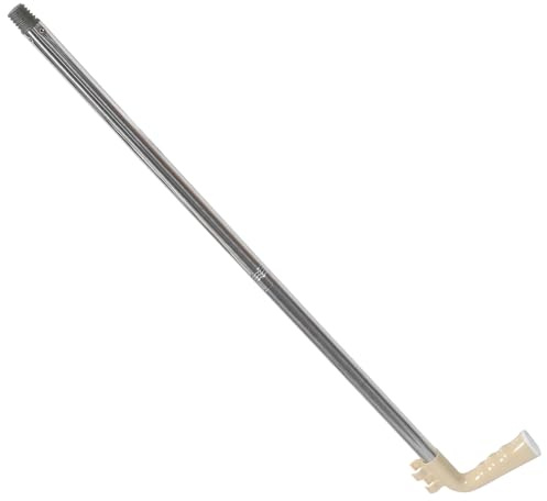 NIYANGLE 22mm Stainless Steel Broom Handle Replacement for Floor Cleaning Push Broom Stick, Sturdy Sweeping Handle for Indoor and Outdoor Use Random Color