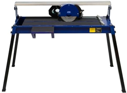 Wet Tile Cutter with 720mm Bench Stand Table Laser Cutting Guide Diamond Blade Heavy Duty 800W Motor Includes Free Extra Blade 0-45° Angle Cut Range Portable DIY and Professional Use