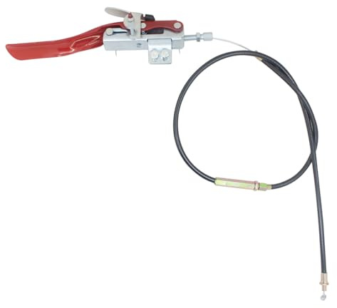Autobloquant Manette d'embrayage motoculteur pour Micro cultivateur motobineuse désherbeur mécanique tracté poignées autobloquantes kit d Cable Embrayage