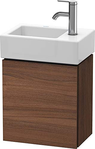 Duravit L-Cube Mueble de Pared 36,4 x 24,1 cm, 1 Puerta, para Vero Air 072438, Color: Nogal Natural Decorado