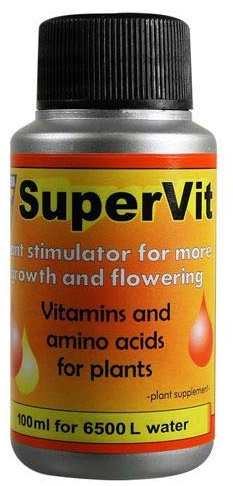 Fertilizante Estimulador Hesi Supervit Floración Crecimiento para Cultivos de Cannabis y Marihuana. Mejora su Crecimiento y Floración. Aditivo. Producto CE. 100ml