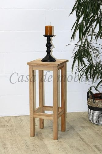 CASA Blumentisch 32x75x32cm Anton Kernbuche massiv Natur geölt