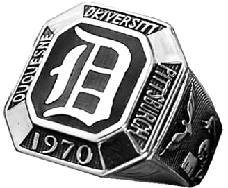 Silberner Tageslichtring, TVD Silber 925 Herren Siegelring, Vampir Damon geschnitzter Ring, (10)