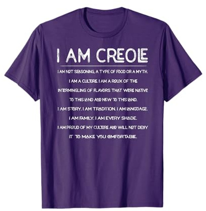 Creole Tee Louisiana State New Orleans Mardi Gras T-Shirt