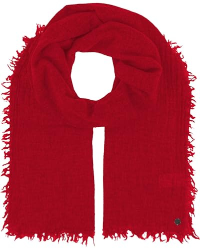 FRAAS Damen-Schal 70 x 180 cm - Modische Stola mit Fransen aus Wolle - Perfekt für jedes Outfit
