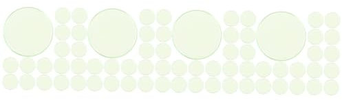 ibasenice 400stücke Transparente Bingo-chips Kunststoffspielmarker Für Bingo Und Lernspiele Für Zählspiele Und Mathematische Konzepte Leicht Und Tragbar