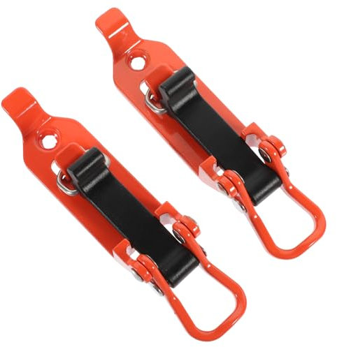 Mipcase 2pcs Metal Shovel Mount Shovel Holder Clamp for Car Roof Rack Mount Stand Metal Clamp for Car Accessories