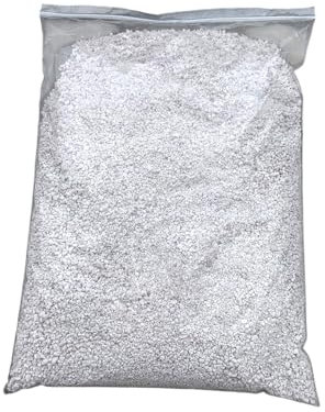 10 Litri di Perlite Espansa – Substrato Drenante e Leggero per Piante, Orto e Giardinaggio, Ideale per Aerazione Radicale, Idroponica e Piante Carnivore