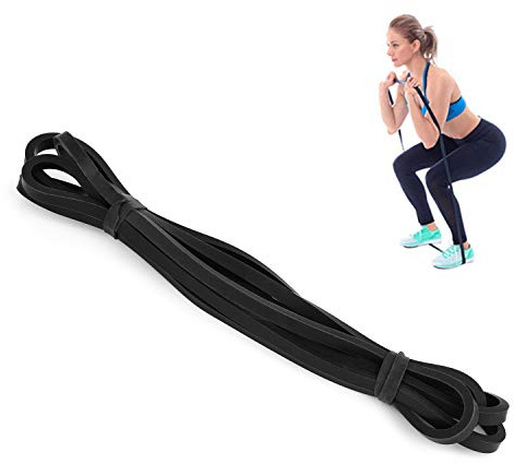 Bande élastique de résistance en latex naturel pour la maison, la gym, le fitness, le yoga, la musculation