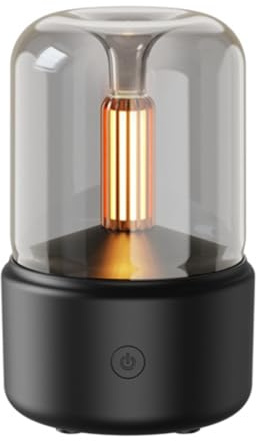 Vocdikficy Mini Difusor de Aroma Portátil, Humidificador de Aire USB, Aceite, Luz, Pulverizador para Uso Doméstico, Regalo,A