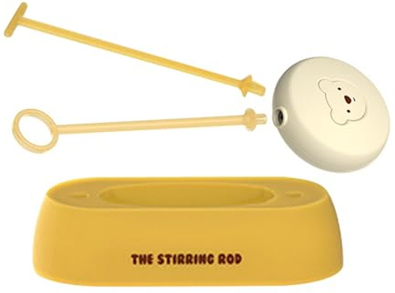 Milk frother for coffee, portable electric foam maker rod, automatic milk mixer rod, quiet for latte cocktails, hot chocolate, cappuccino egg