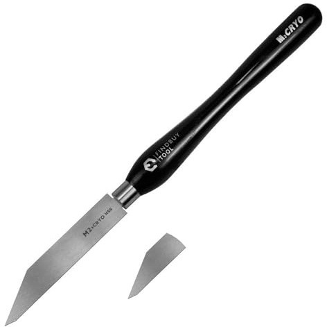 FindBuyTool Wood Turning Tools for Lathe, 1-1/4 Parting Turning Tool Chisel for Woodturning, M2 HSS Wood Lathe Parting Turning Tool for Woodworking DIY Enthusiasts (1 PC)