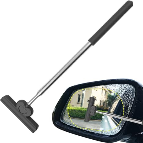 Raclette De Vitre De Voiture - Nettoyant Universel Rétractable Et Portable pour Vitres | Outil De Nettoyage pour Vitres D'Auto | Déneigement Dégivrage Nettoyage Intérieur Lavage Bus Camion Détail
