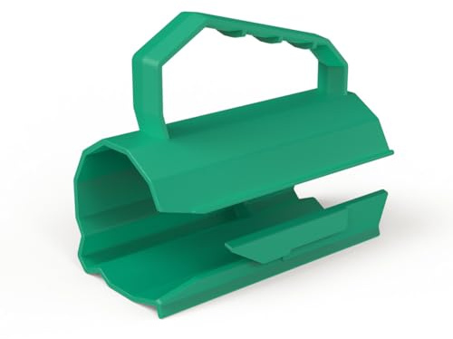 Tragbarer Geschenkpapierschneider mit ergonomischem Griff. Praktisches, präzises Schneidwerkzeug für müheloses Geschenkverpacken (Grün)